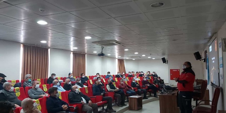 İtfaiyeden toplu ulaşım şoförlerine eğitim