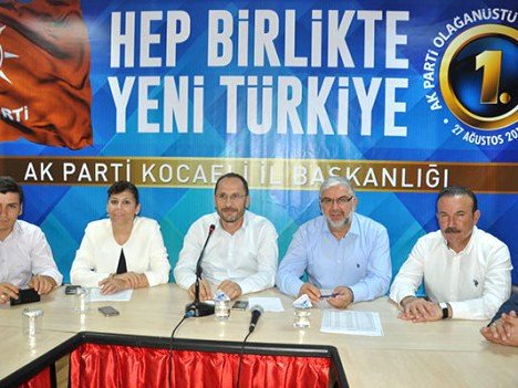 Başbakan'ı Kocaeli’nden bu delegeler seçecek