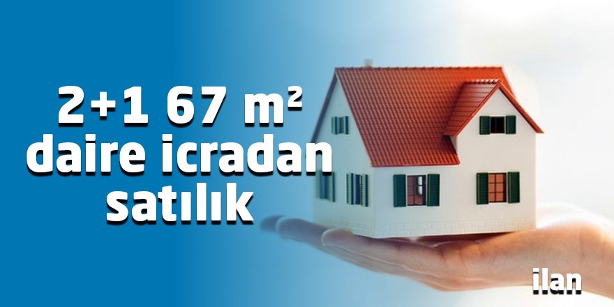 2+1 67 m² daire icradan satılık