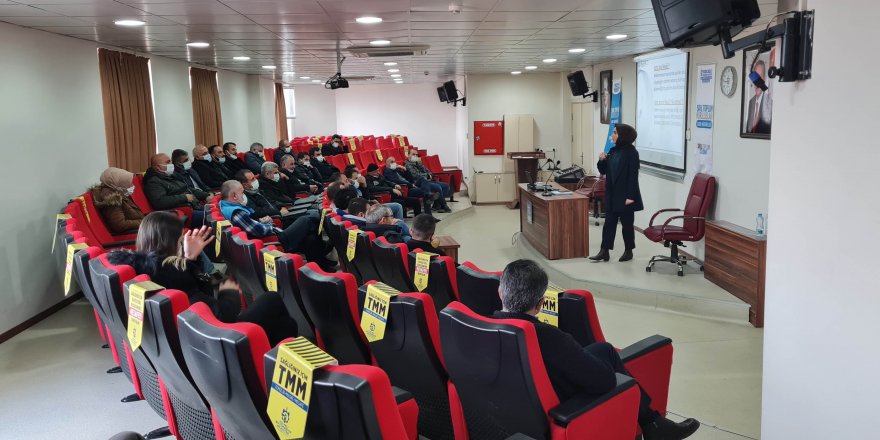 İSU personellerine eğitim verildi