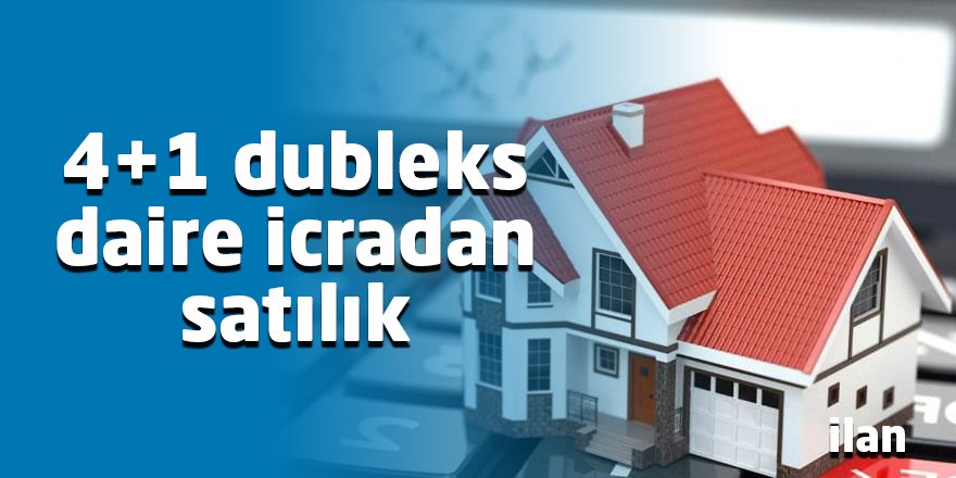 4+1 dubleks daire icradan satılık