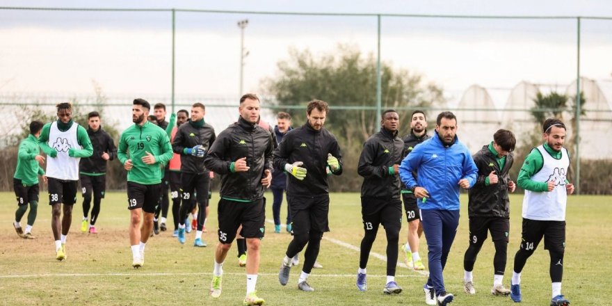 Antalya kampı başladı