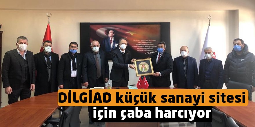 DİLGİAD küçük sanayi sitesi için çaba harcıyor