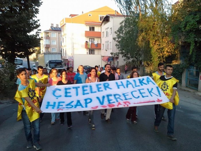 Saldırı protesto edildi