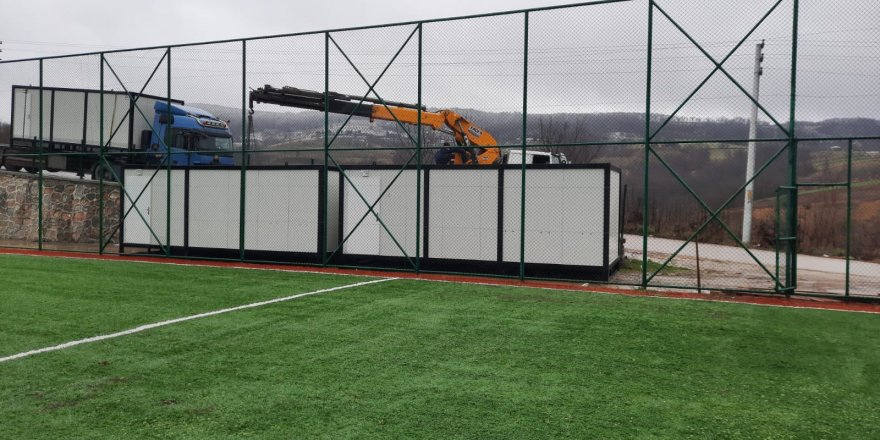 Spor tesislerinin donanımını güçlendiriliyor