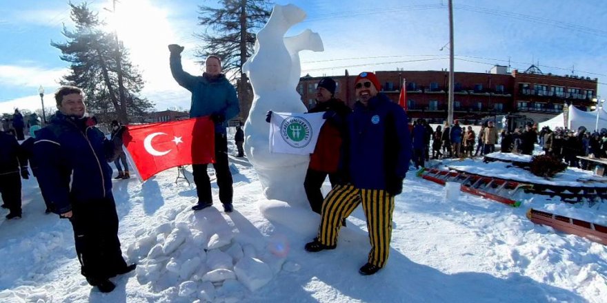 KOÜ'lü akademisyenler ABD'deki yarışmaya katıldı