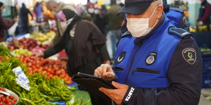 Zabıta ekipleri denetimlerini sürdürüyor