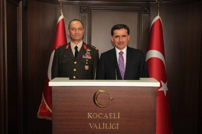 Tümgeneral Temel’den Topaca’ya ziyaret