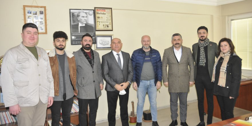 CHP’lilerden gazetemize ziyaret