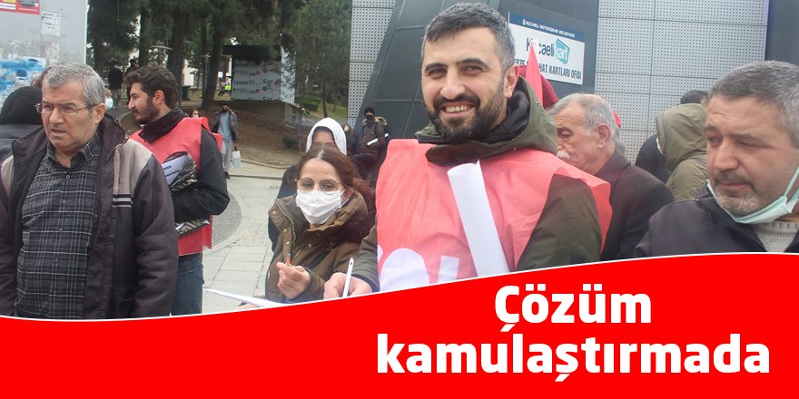 Çözüm kamulaştırmada