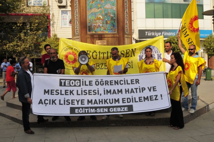 TEOG öğrencileri mahkum etmiştir