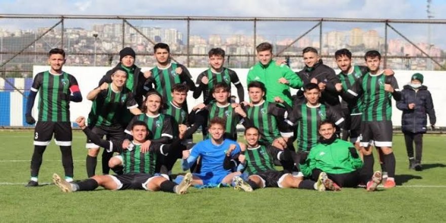 Gençler Bolu'dan zaferle döndü 1-2