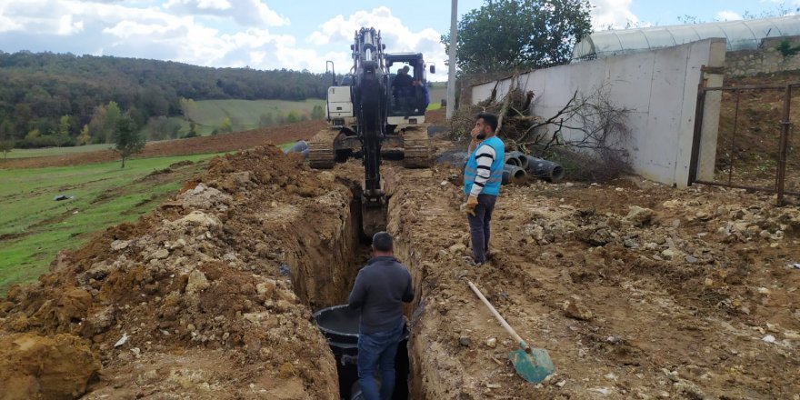 Duraklı Eleşli’ye yeni atıksu hattı