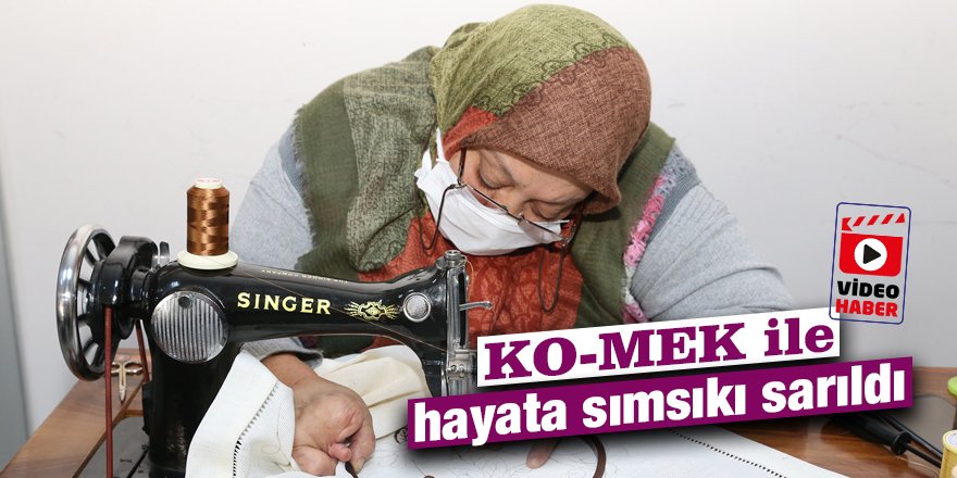 KO-MEK ile hayata sımsıkı sarıldı