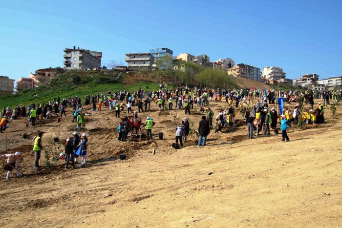 Yılsonuna kadar 500 bin ağaç dikilecek