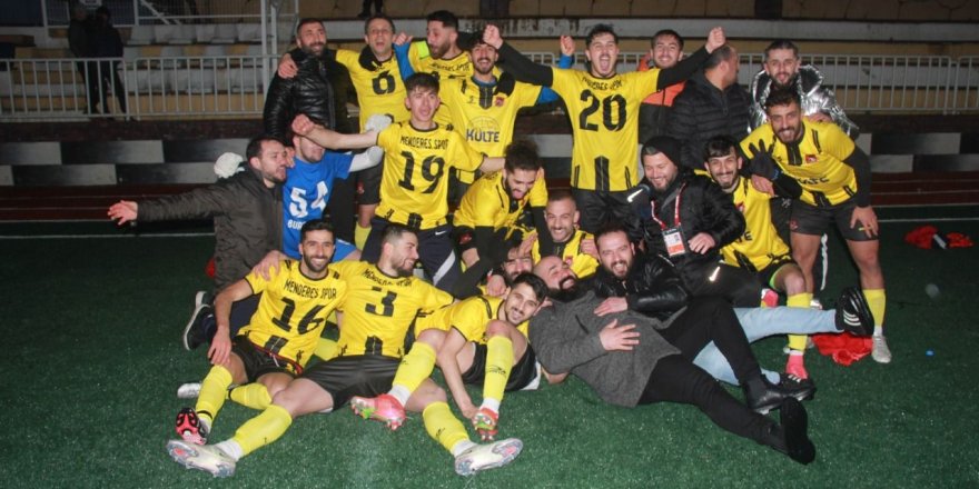 Çayırova Menderes adını Süper Amatör Lig’e yazdırdı! “1-3”