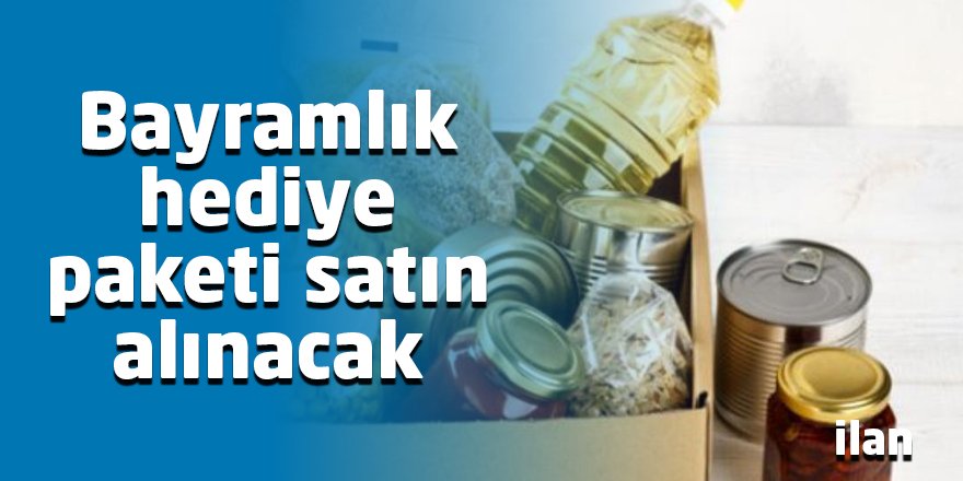 Bayramlık hediye paketi satın alınacak