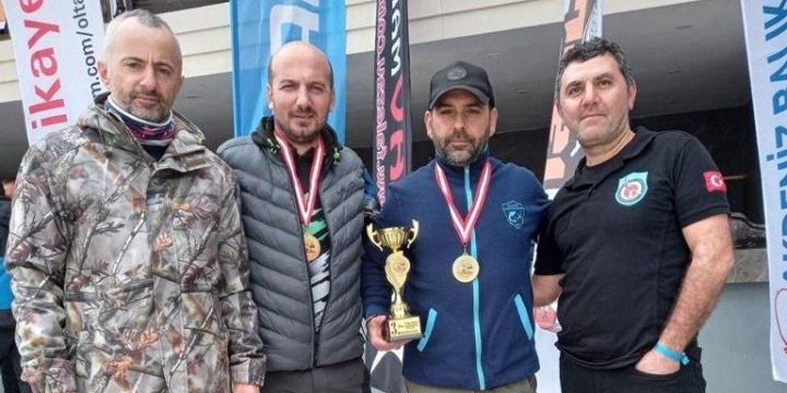 Kocaelili balıkçılar Antalya’da 3. Oldu