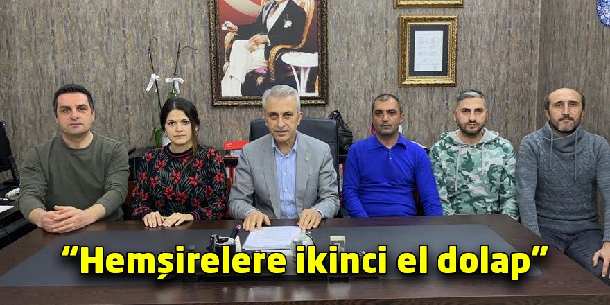 “Hemşirelere ikinci el dolap”