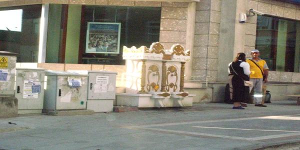 Fatih Caddesi’ne çeşme yapıldı