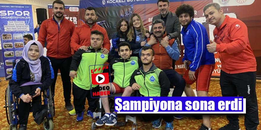 Şampiyona sona erdi