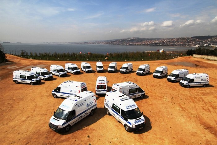 Kocaeli genelinde sadece 20 adet ambulans var