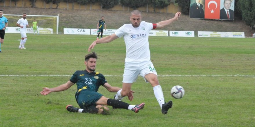 Darıca, deplasmanda 10 kişi ile 1 puan aldı