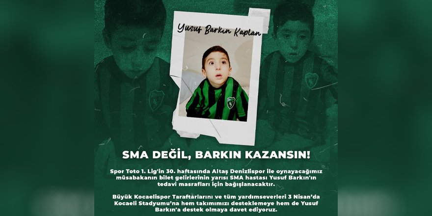 Hem takımını destekle hem de Yusuf’u