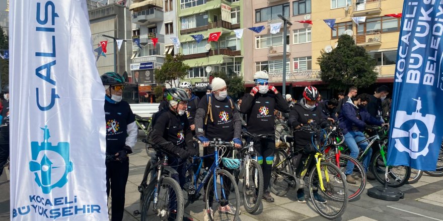 Kansere karşı farkındalık için pedal çevirdiler