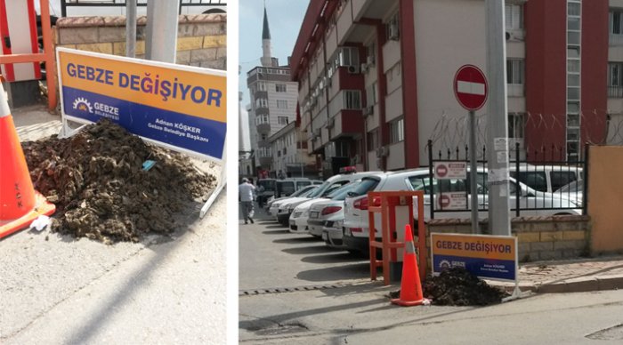 İki gündür öylece duruyor