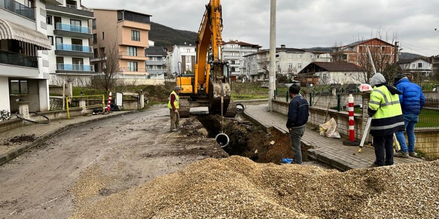 Yazlık Mahallesine yeni yağmursuyu hattı