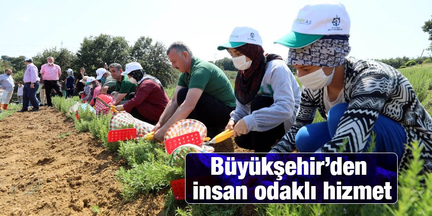 Büyükşehir’den insan odaklı hizmet