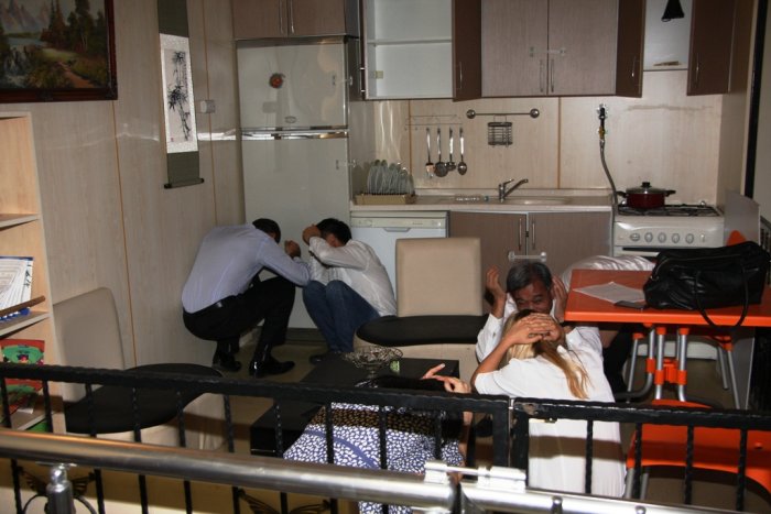 Çinli heyet simülasyonunda depremi birebir yaşadı