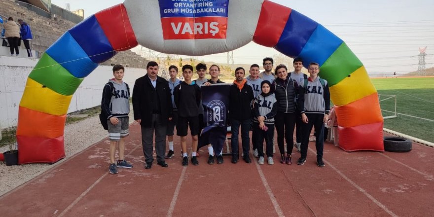 Anadolu Lisesi’nin oryantiringde önemli başarısı