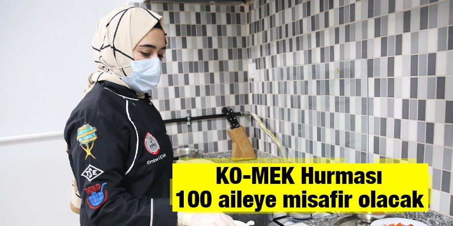 KO-MEK Hurması 100 aileye misafir olacak