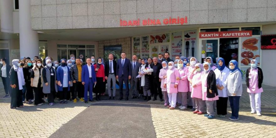 Öz Sağlık-İş’ten üyelerine ziyaret