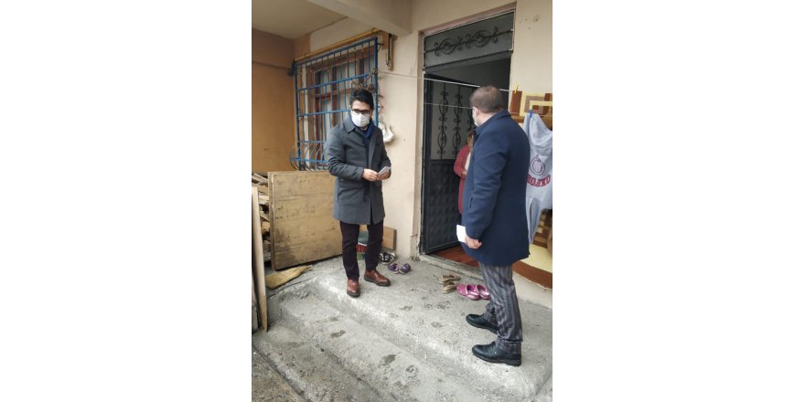 İhtiyaç sahibi aileler ziyaret edildi