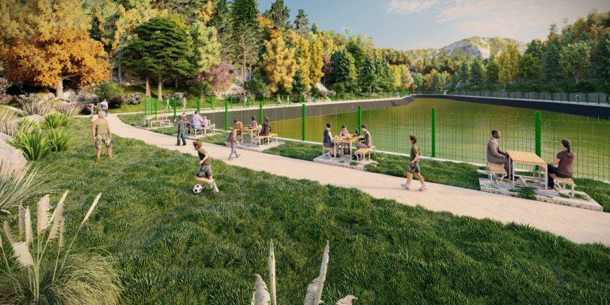 Gölete çevre düzenlemesi yapılacak