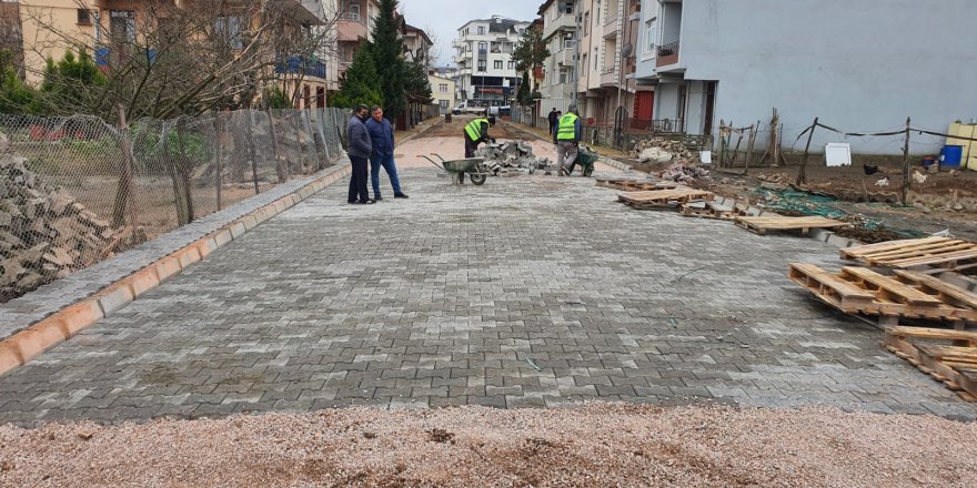 İSU üstyapı çalışmaları yapıyor