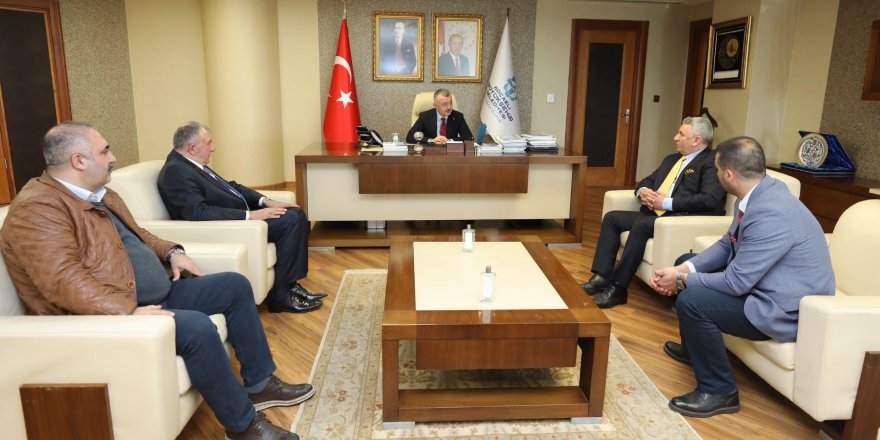 Büyükakın, STK başkanlarını ağırladı