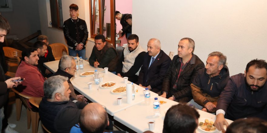 Başkan Büyükgöz’den Ramazan ziyaretleri