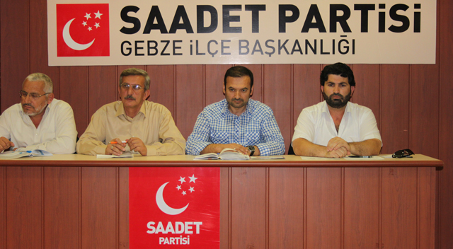 “Halk Saadet İstiyor”