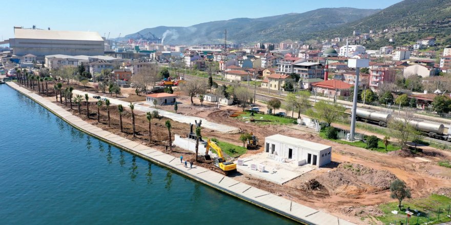 Atalar Sahil Parkı'nda son aşamaya gelindi