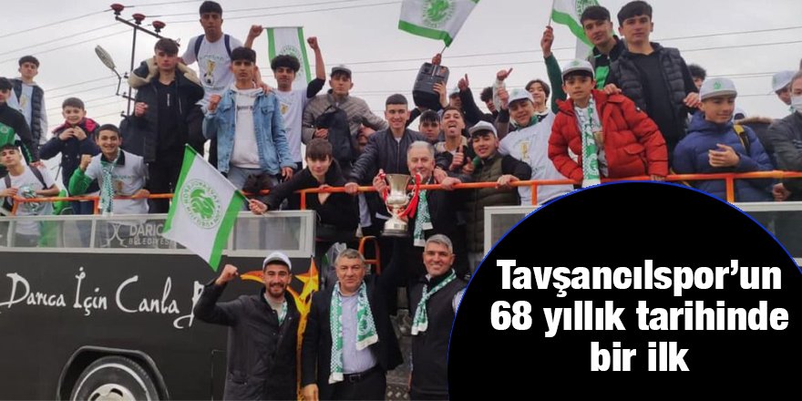 Tavşancılspor’un 68 yıllık tarihinde bir ilk