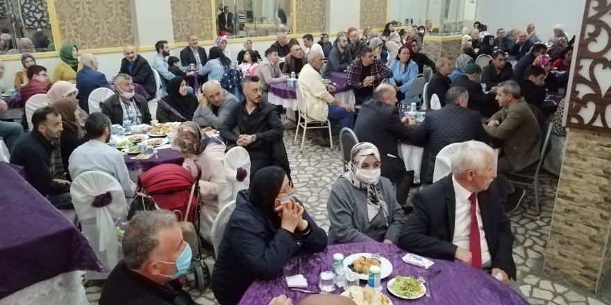 Çamlıçataklılar iftar yemeğinde buluştu