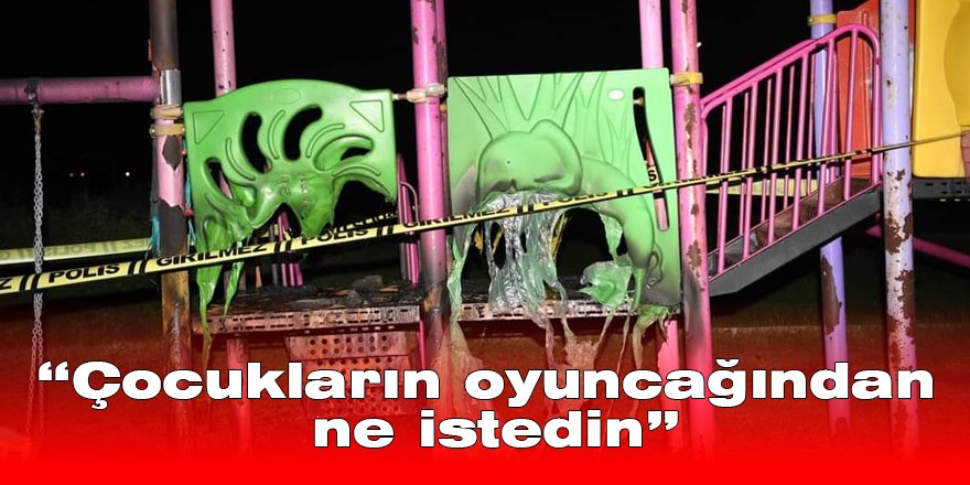 “Çocukların oyuncağından ne istedin”