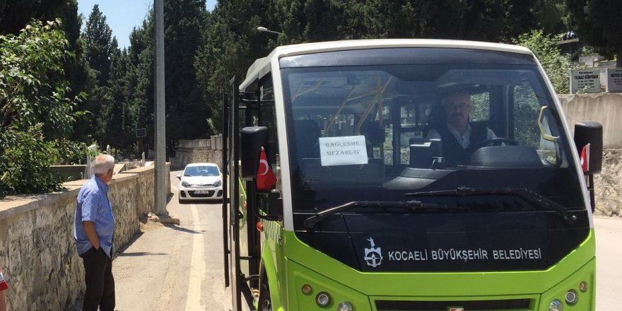 Bayramda mezarlıklara ücretsiz ulaşım