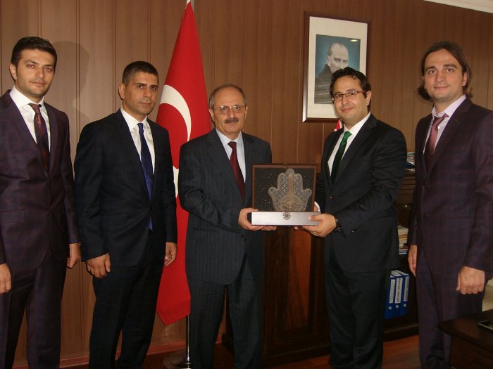 GENÇSİAD’tan kaymakam Arslan’ a ziyaret