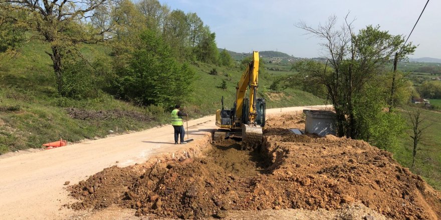 Köy yollarında iyileştirme yapıldı