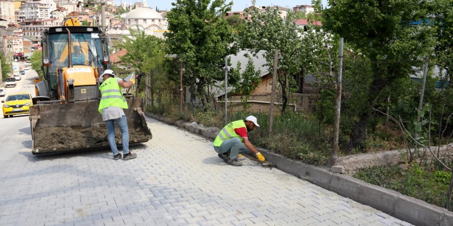 Topal Osman Ağa Caddesi yenilendi